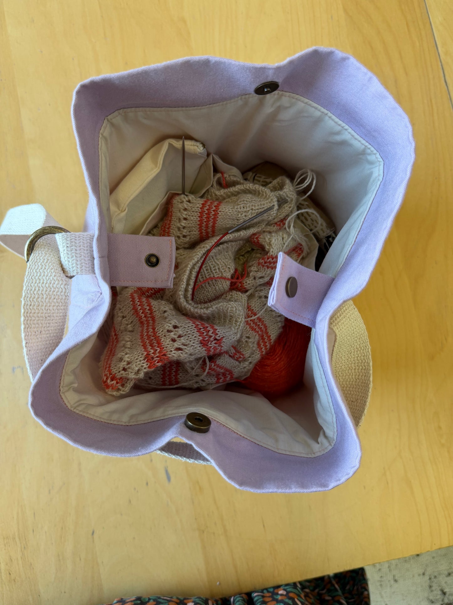 Le Sac Seau - Sac à projet - Patron PDF