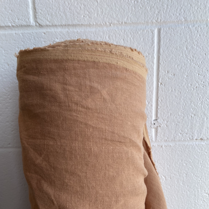 Linen Canvas - Earth Orange