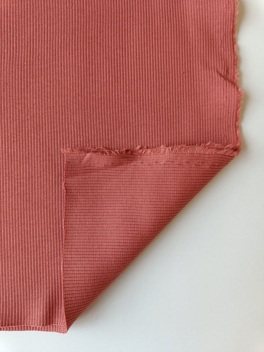 Ribbed Fabric - Blush