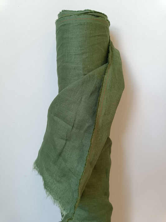 Linen Canvas - Green