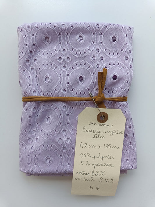Broderie anglaise - Coupon #81