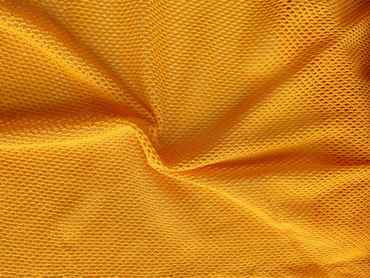 Tissu à maillot - Par dessus en Mesh - Jaune