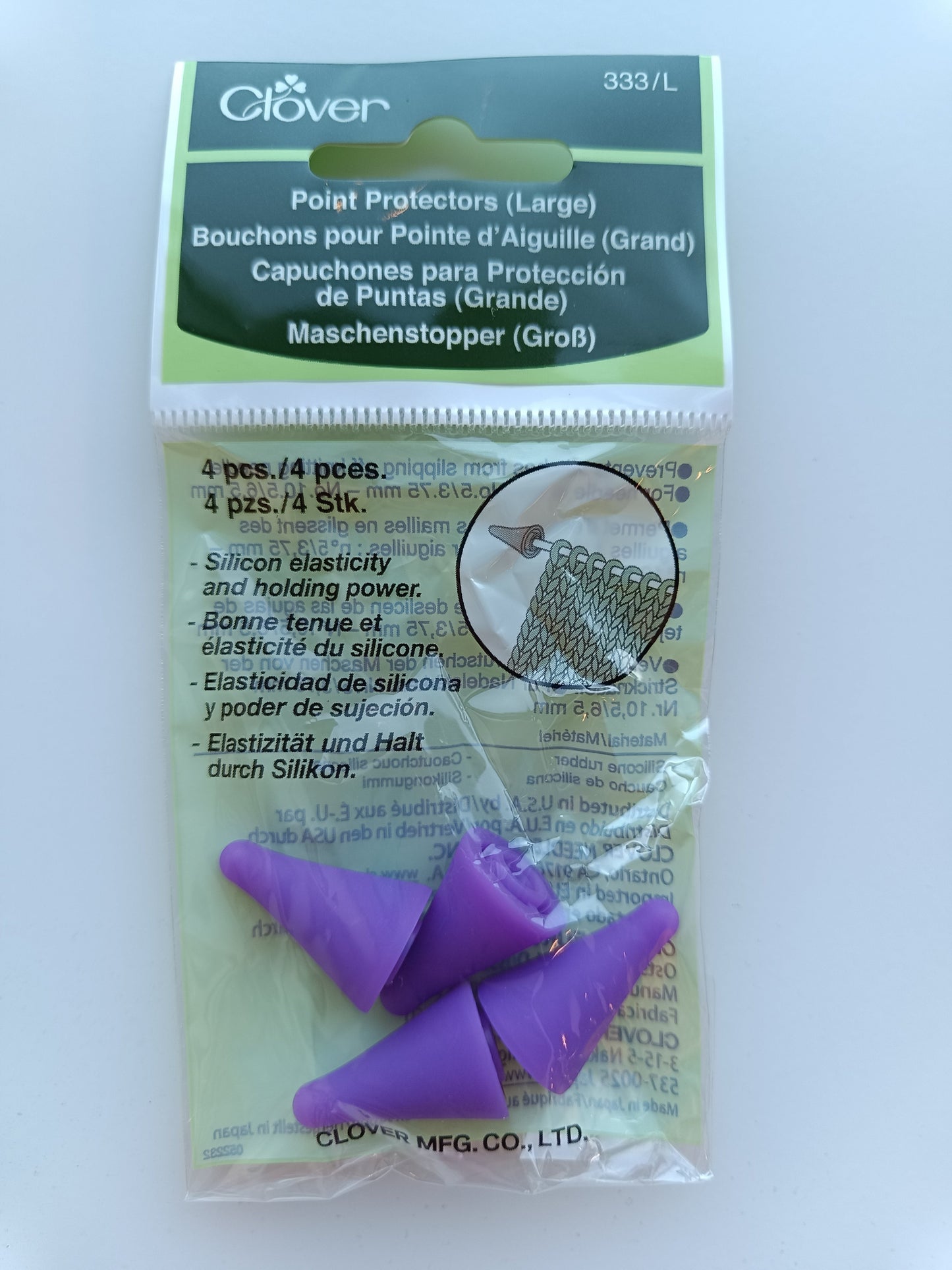 Bouchons pour pointe d'aiguille (x4) - Clover