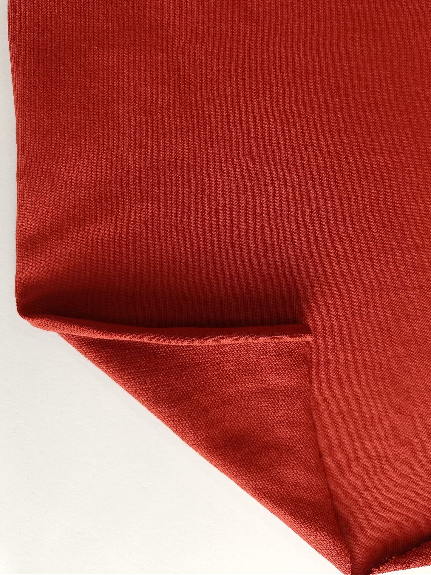 French Terry léger - Rouille