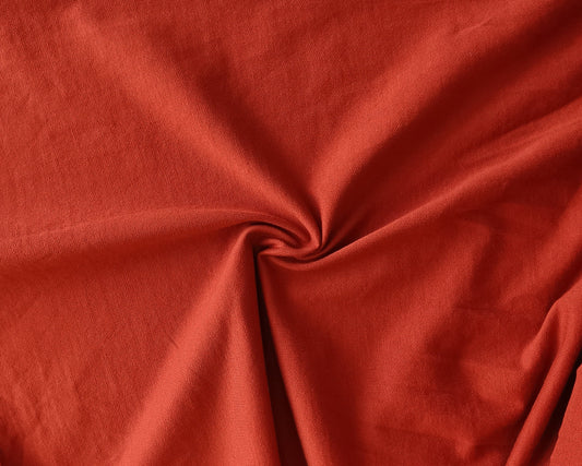 French Terry léger - Rouille