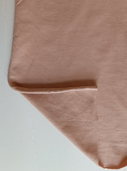 French Terry léger - Rose pâle