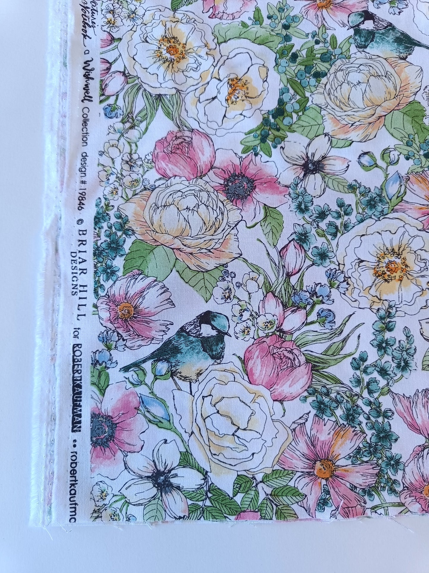 Coton à courtepointe - Fleurs d'été