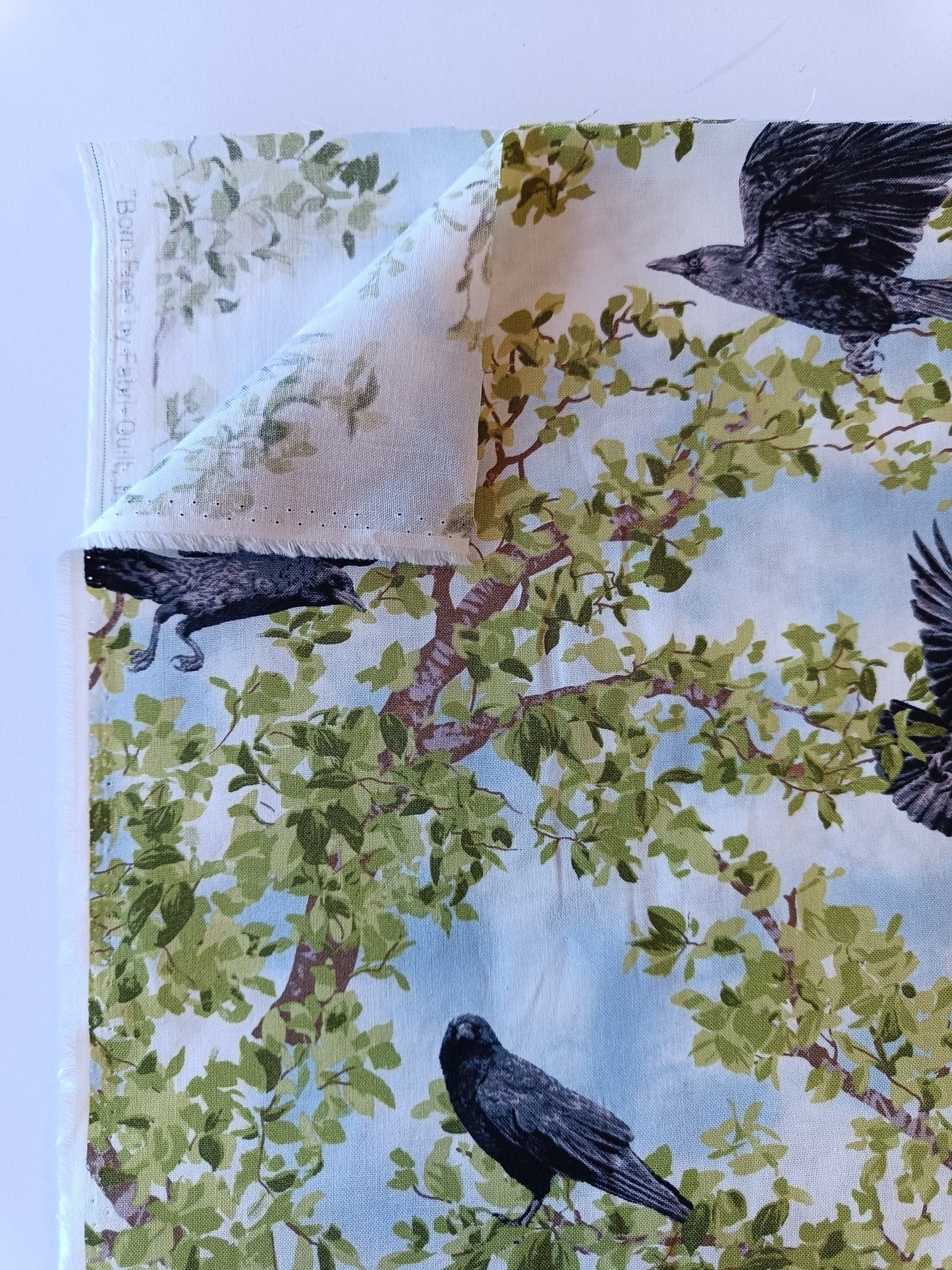 Coton à courtepointe - Corbeaux