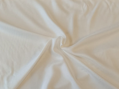 Sergé de viscose - Blanc nacré