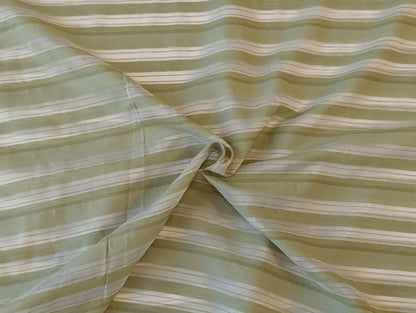 Voile - Rayures vertes