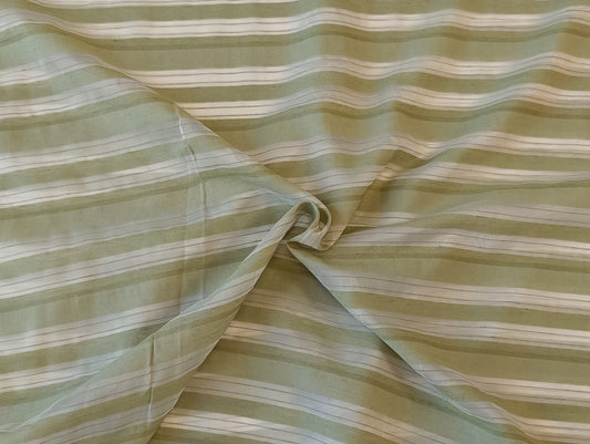 Voile - Rayures vertes