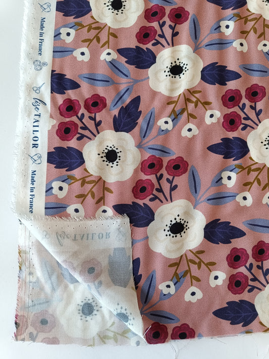 Viscose - Pink Anemone