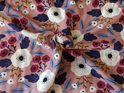 Viscose - Pink Anemone