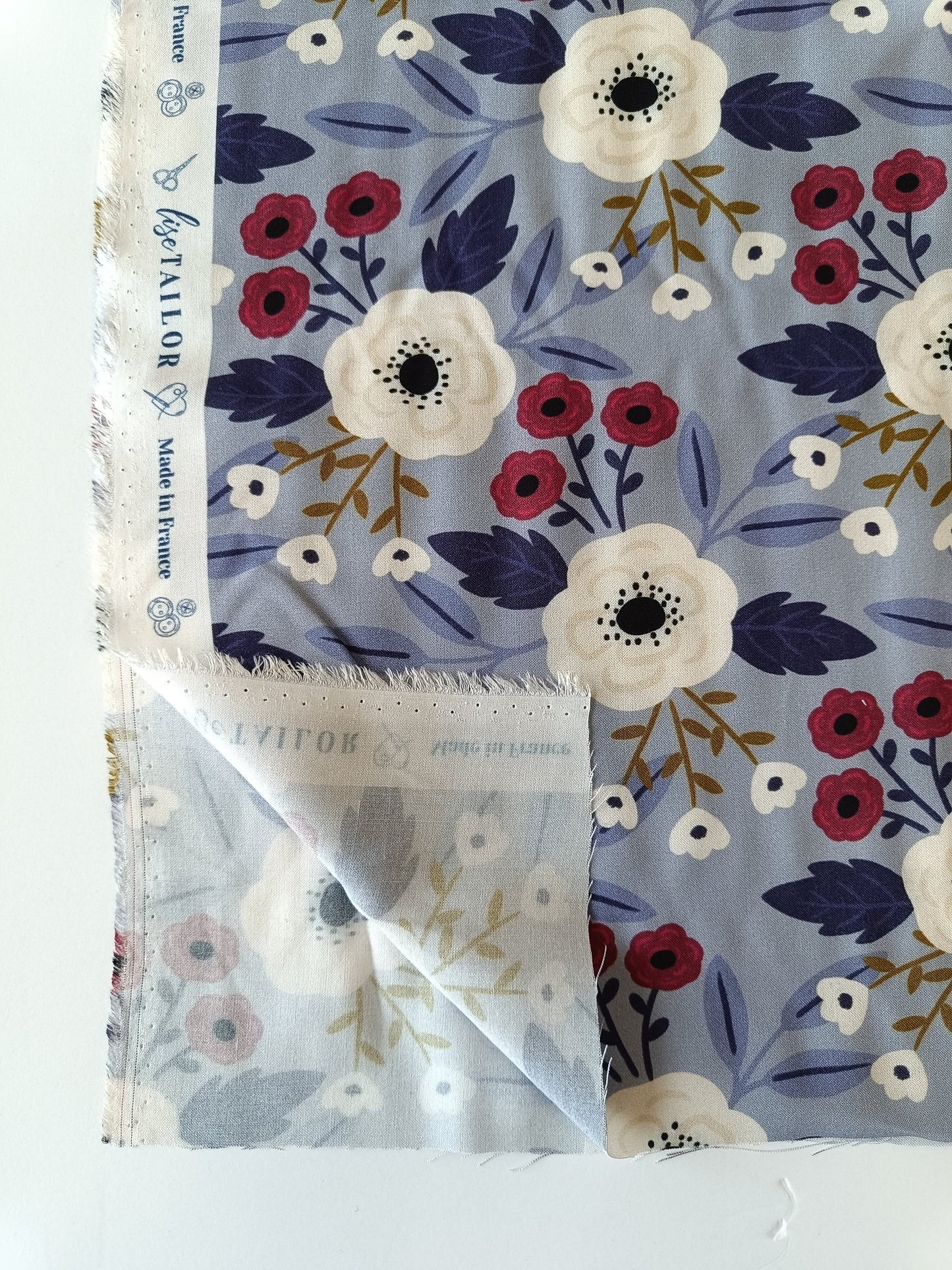 Viscose - Blue Anemone