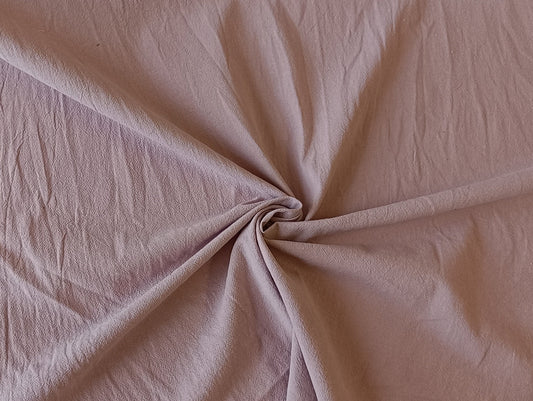 Coton sandwash - Lilas