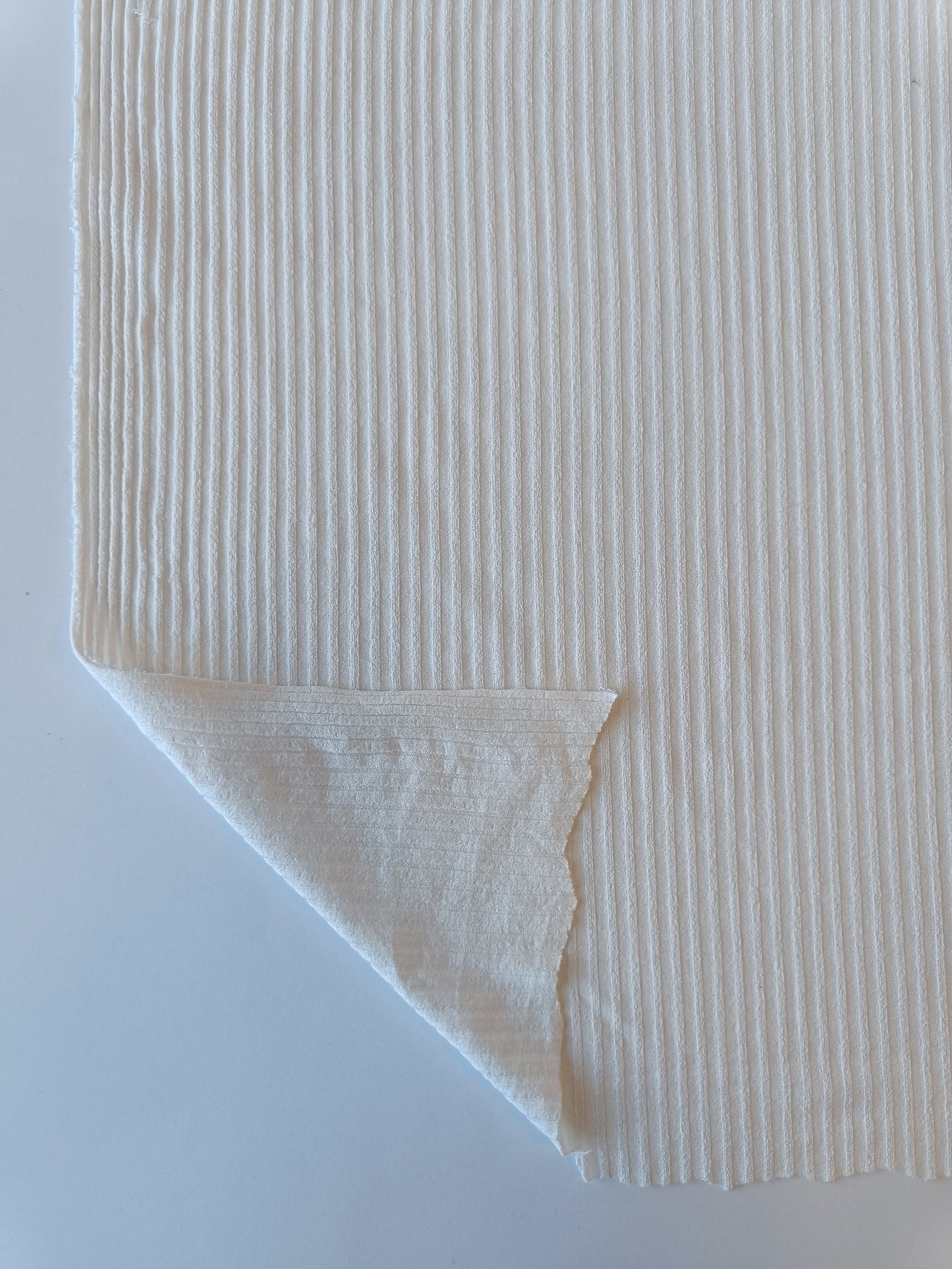 Tricot côtelé - Blanc