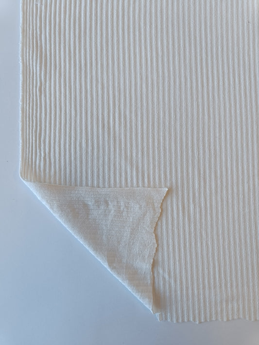 Tricot côtelé - Blanc