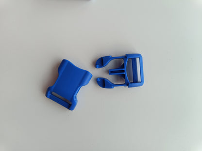 Boucle à clip pour sangle de 25mm - 6 couleurs