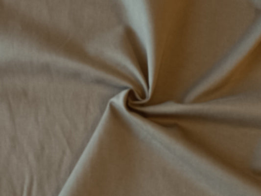 Sergé de coton - Camel