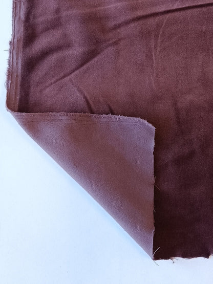 Velours de coton - Prune