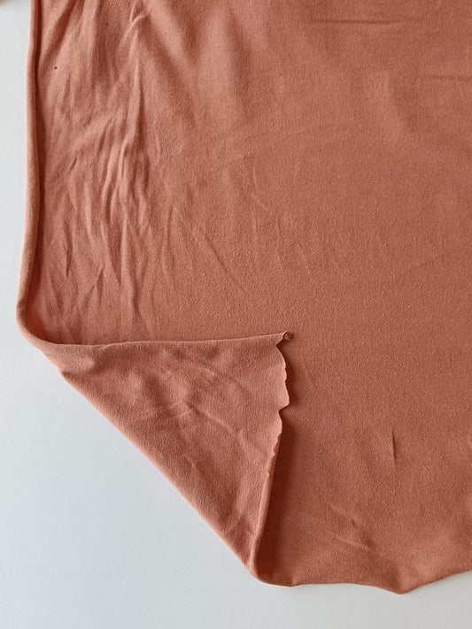 Jersey de coton - Corail