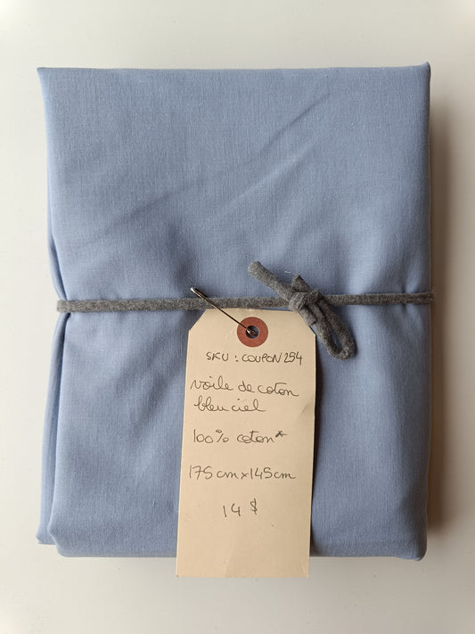 Voile de coton - Coupon #254