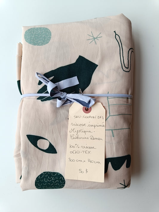 Challis de viscose - Coupon #261