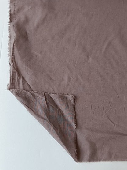 Voile de coton - Taupe