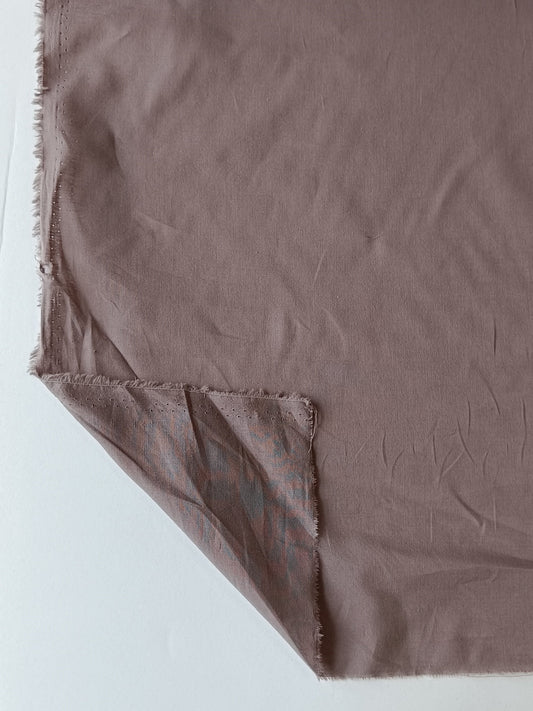 Voile de coton - Taupe