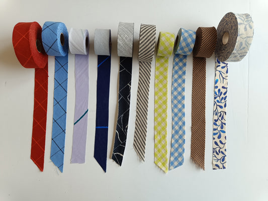 Biais 32mm (non plié) - Motifs