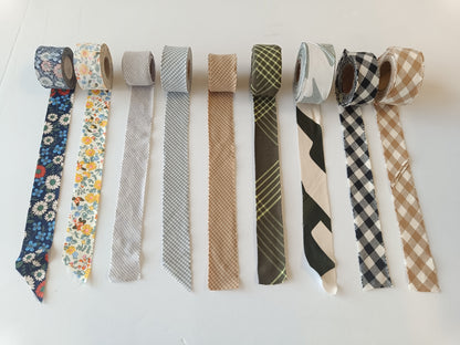 Biais 32mm (non plié) - Motifs