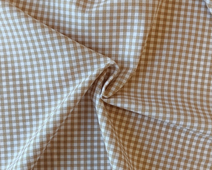 Toile de coton - Vichy 1/8" (2 couleurs)