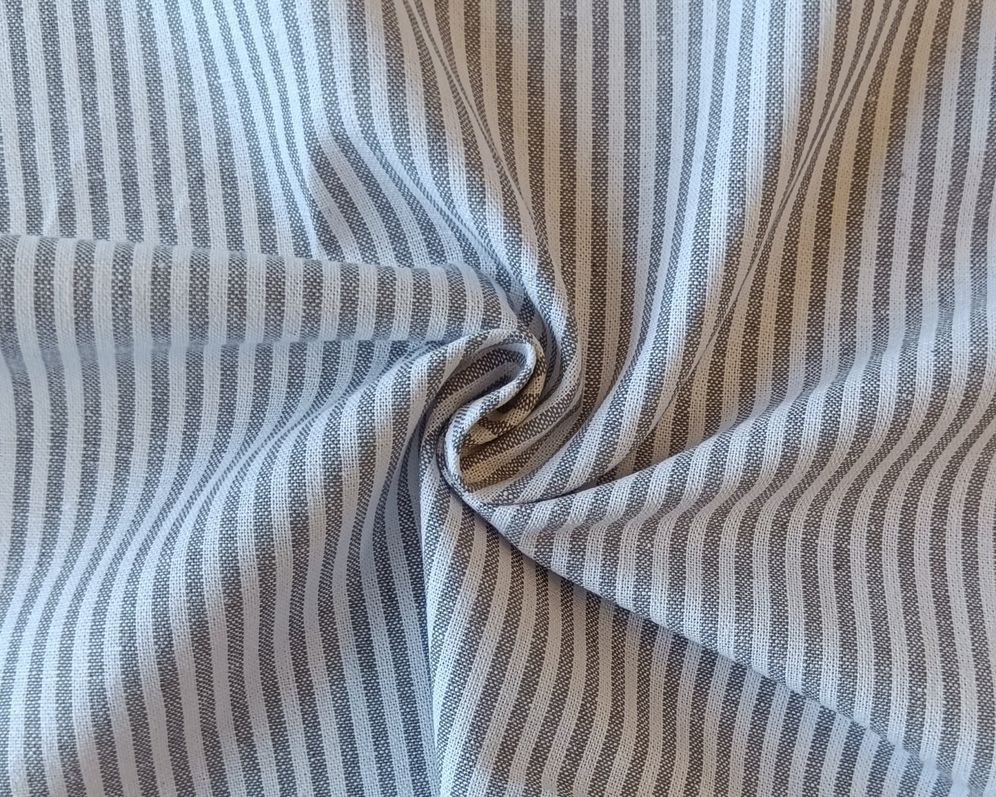 Toile de lin/coton - Rayé (3 couleurs)