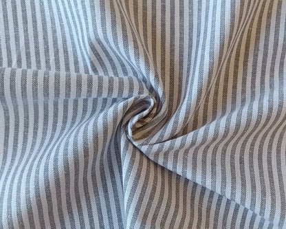 Toile de lin/coton - Rayé (3 couleurs)