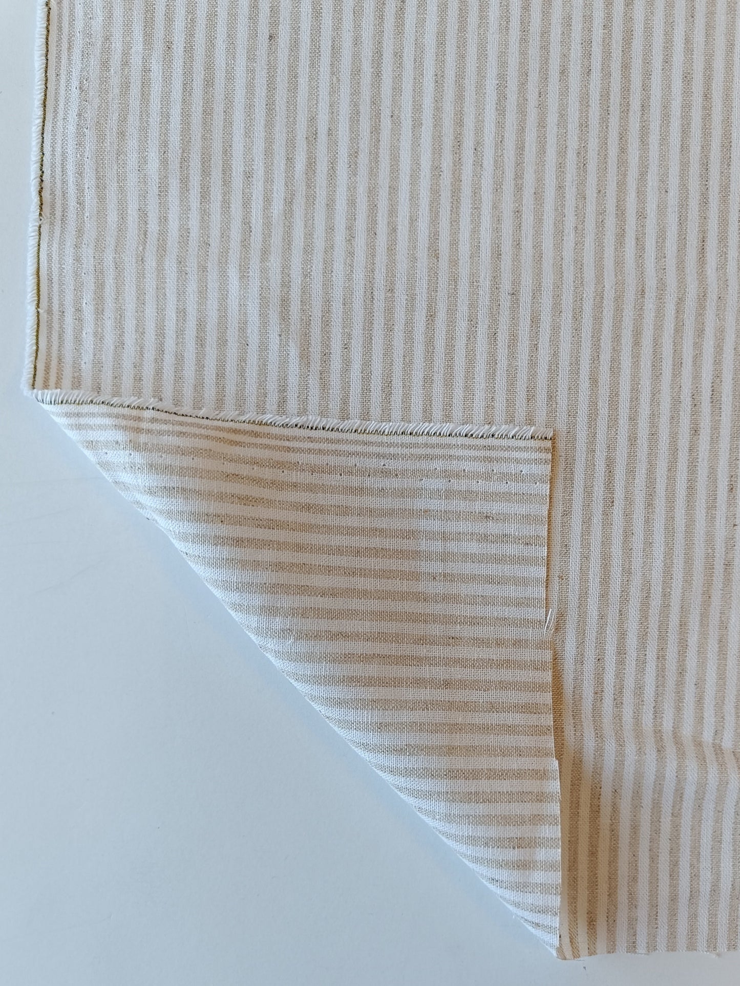 Toile de lin/coton - Rayé (3 couleurs)