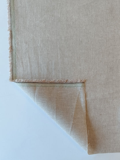Toile de lin/coton - Uni (3 couleurs)