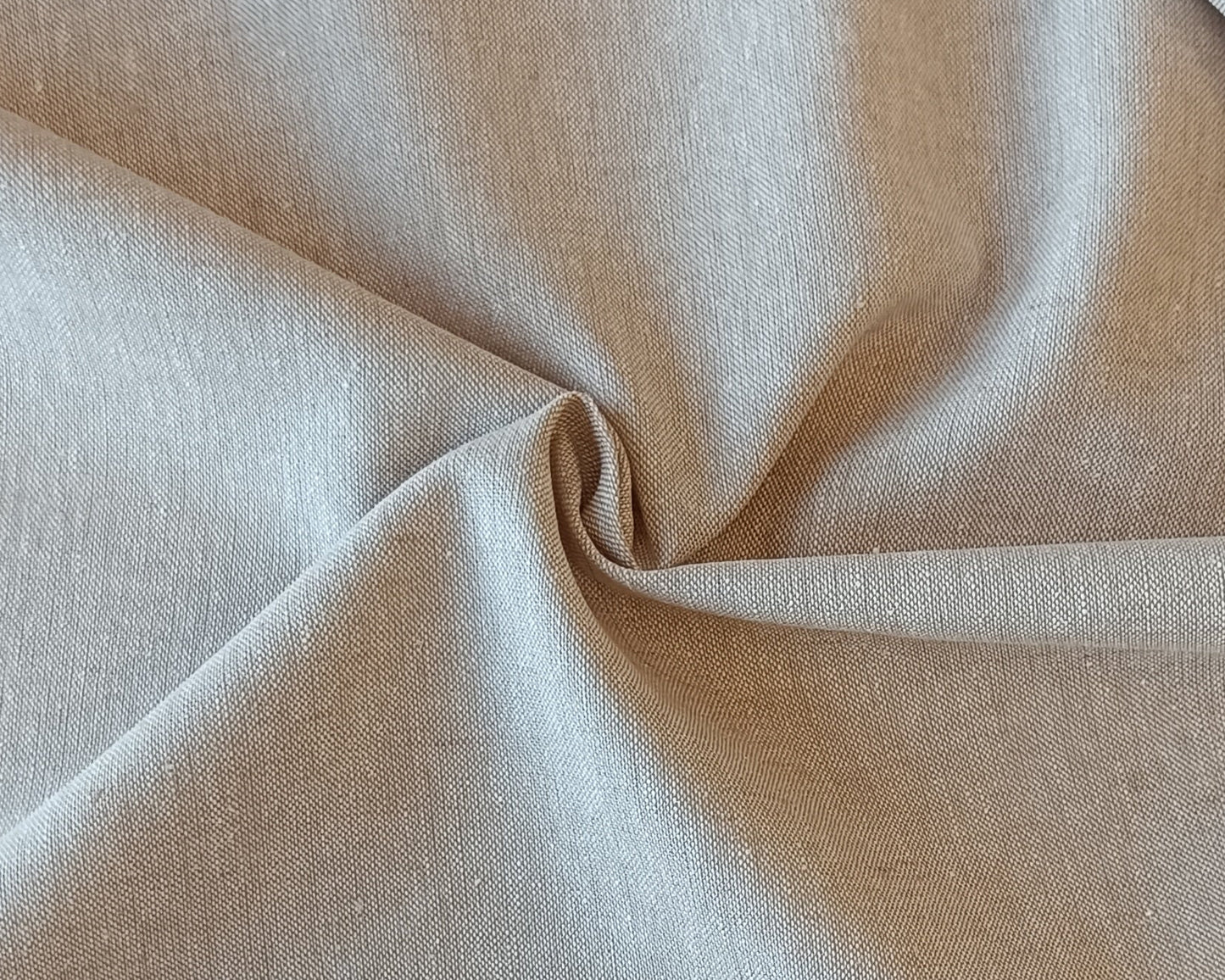 Toile de lin/coton - Uni (3 couleurs)
