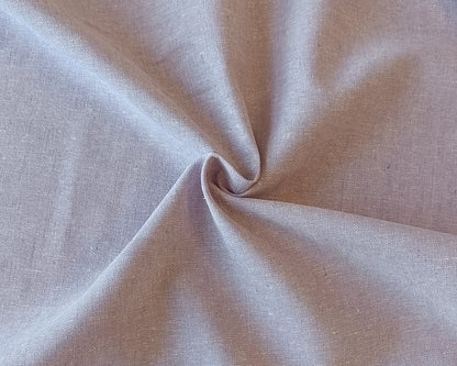 Chambray de lin/coton (5 couleurs)