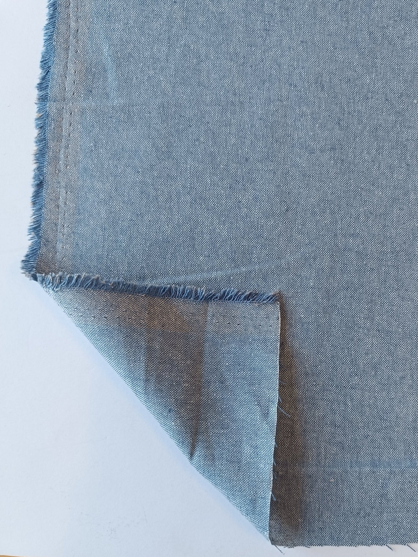 Chambray de lin/coton (5 couleurs)