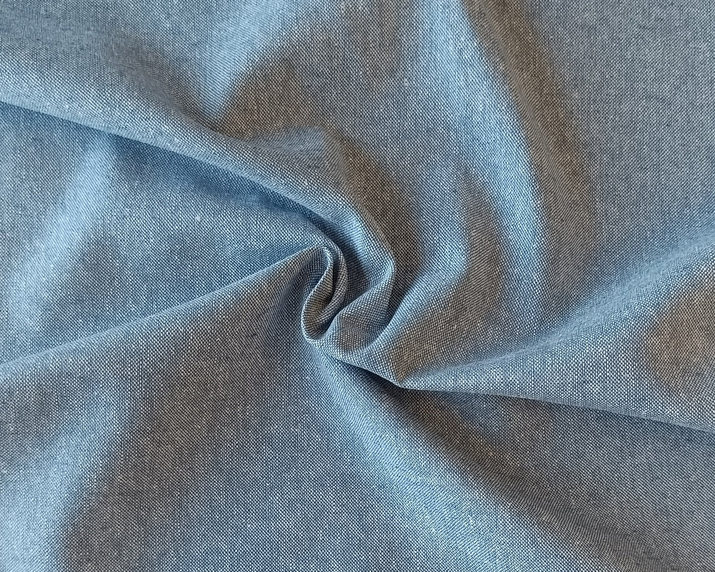 Chambray de lin/coton (5 couleurs)