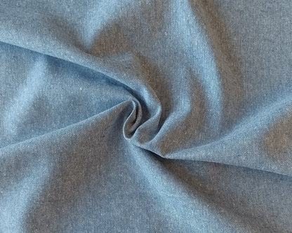 Chambray de lin/coton (5 couleurs)