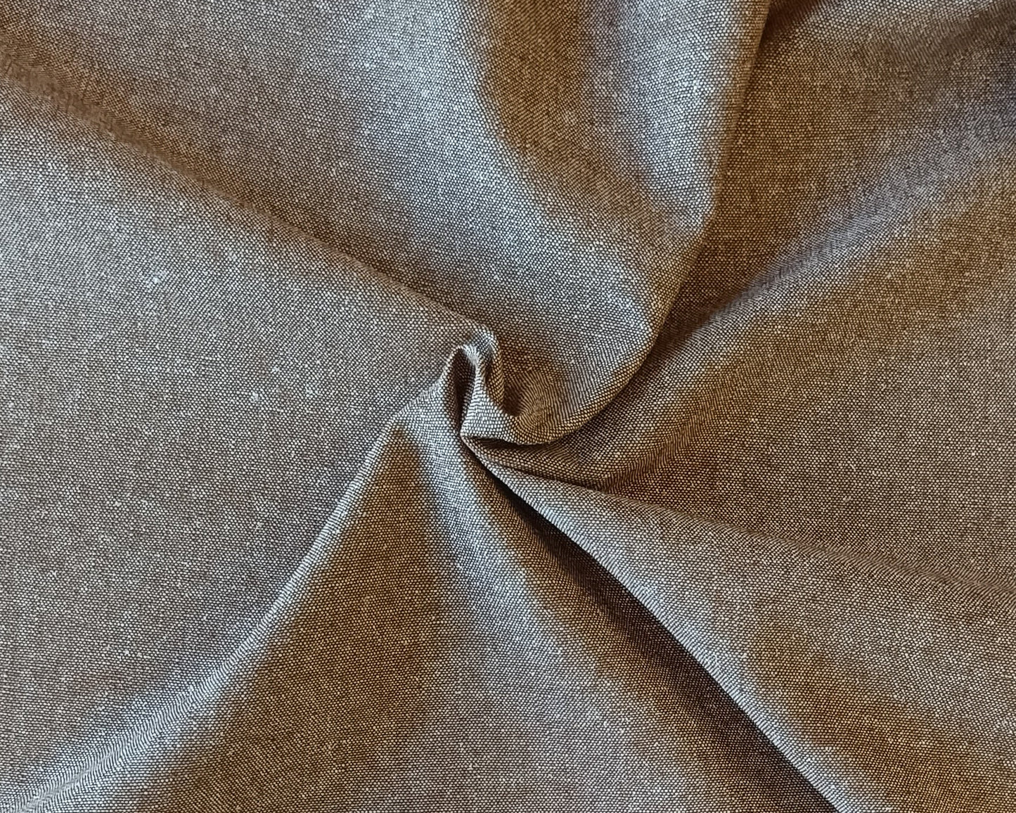 Chambray de lin/coton (5 couleurs)
