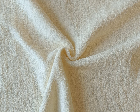 Ratine de coton - crème