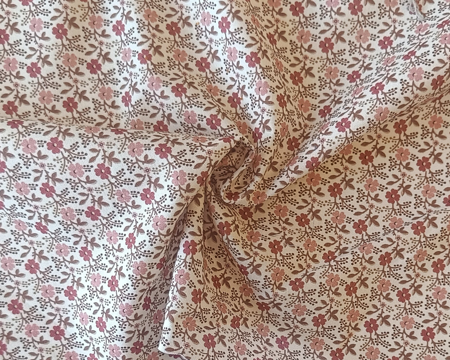 Coton à courtepointe - Fleurs vintage