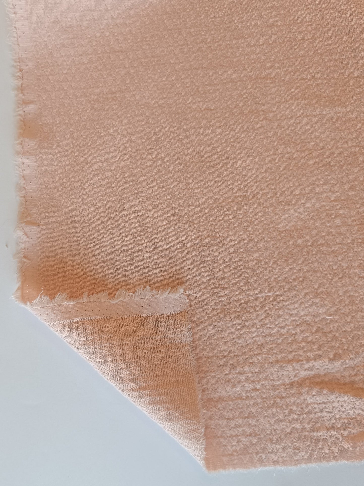 Coton texturé - Rose