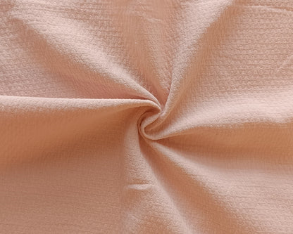 Coton texturé - Rose