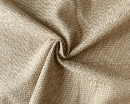 Flanelle de coton - Chevrons beige