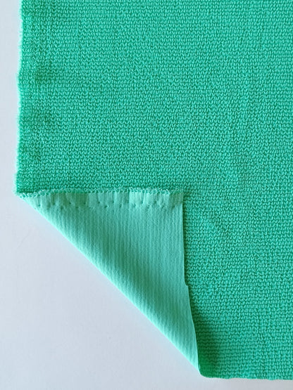 Tissu à maillot texturé - Aqua