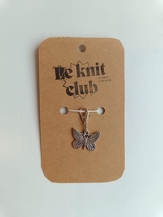 Marqueur de mailles "papillon" - Le knit club