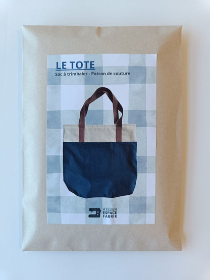 The Tote - Bag to carry around - Paper Pattern